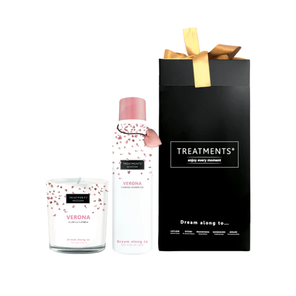 Treatmens Giftbox Shower Candle Verona